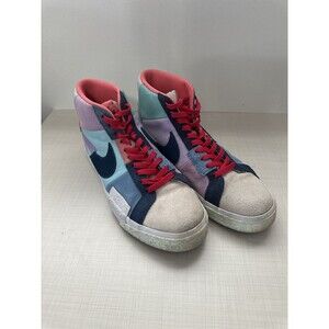 Nike SB Zoom Blazer Mid Premium Mosaic Sneaker Sz 12 Men Color-block Skater